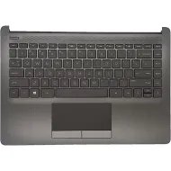 HP Notebook 14S Cr1005tu 14-CF 14S-CF 14-DF 14-DK Touchpad Palmrest with Keyboard