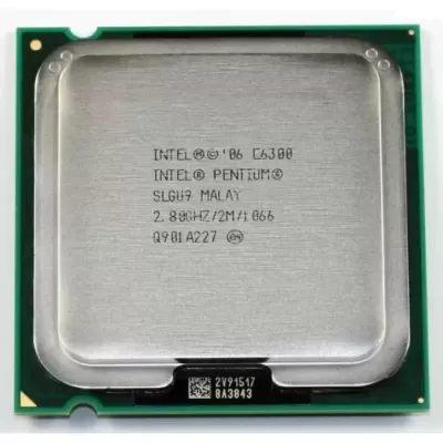 Intel Pentium Dual Core E6300 2.8 GHz Socket LGA775 CPU Processor SLGU9
