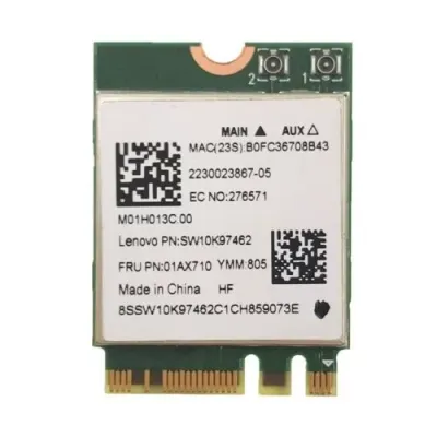 Lenovo FRU 01AX710 Realtek RTL8821CE m.2 Wireless Card for IdeaPad / IdeaCentre wifi Bluetooth 4.2 Lenovo FRU 01AX710 Realtek RTL8821CE m.2 Wireless Card for IdeaPad / IdeaCentre wifi Bluetooth 4.2