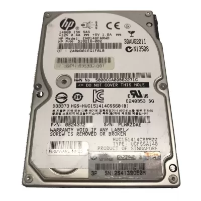 HP 146GB SAS 15K 2.5 Inch SFF Hard Drive 0B24372