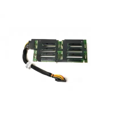 Dell PowerEdge R710 8 Way SAS Hard Drive Backplane 2.5Inch with Cable 0MX827