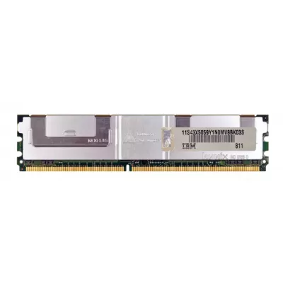 IBM 1GB DDR2 FB PC2-5300 667Mhz 1Rx8 Memory ECC Fully Buffered 43X5059