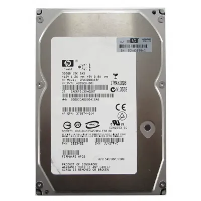 HP 300GB 15K SAS 3.5 Inch Hard Drive DF0300BAERF 480528-001