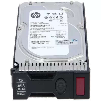 HP G8 G9 500GB 6Gbps 7.2K 3.5 Inch SATA Hard Disk 658084-001
