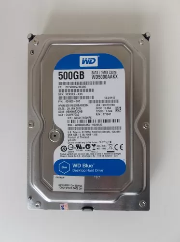 Shop HP Workstation SATA Hard Disk Drive at Xfurbish | 500GB Hard