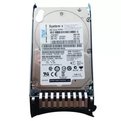 IBM 300GB 10K RPM 2.5 Inch 6Gbps SAS Hard Disk 90Y8878