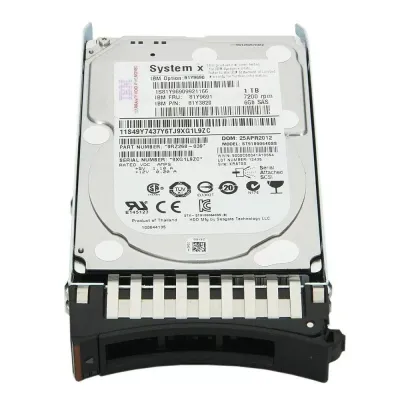 IBM 1TB 7200 RPM 6Gbps 2.5 Inch SAS Hard Disk Drive ST91000640SS 9RZ268-039