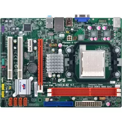 ECS A780LM-M2 V1.0 Desktop Motherboard