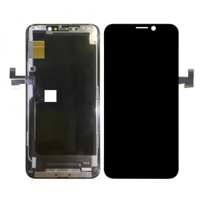 LCD with Touch Screen for Apple iPhone 11 Pro Max - Black (Display Glass Combo Folder)