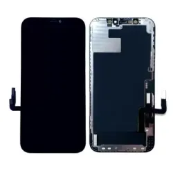 LCD with Touch Screen for Apple iPhone 12 Pro - Black (Display Glass Combo Folder)