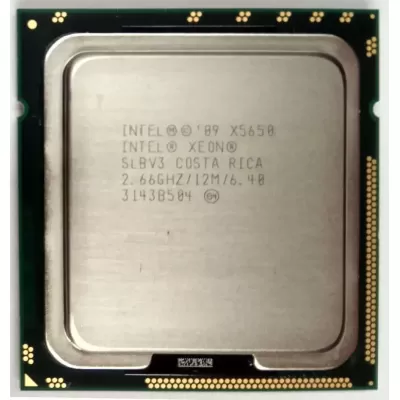 Intel Xeon processor X5650 12M Cache 2.66 GHz 6.40 GT/s Intel QPI