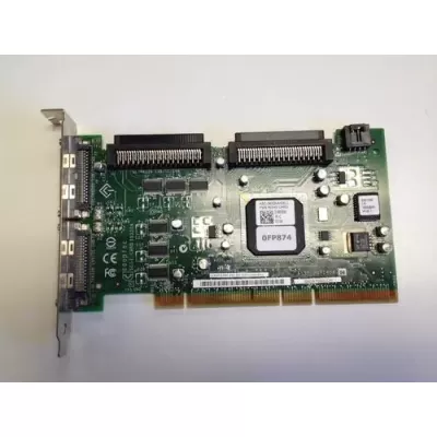 Dell Adaptec Asc-39320 Dual Channel Ultra320 SCSI PCI-X 0FP874