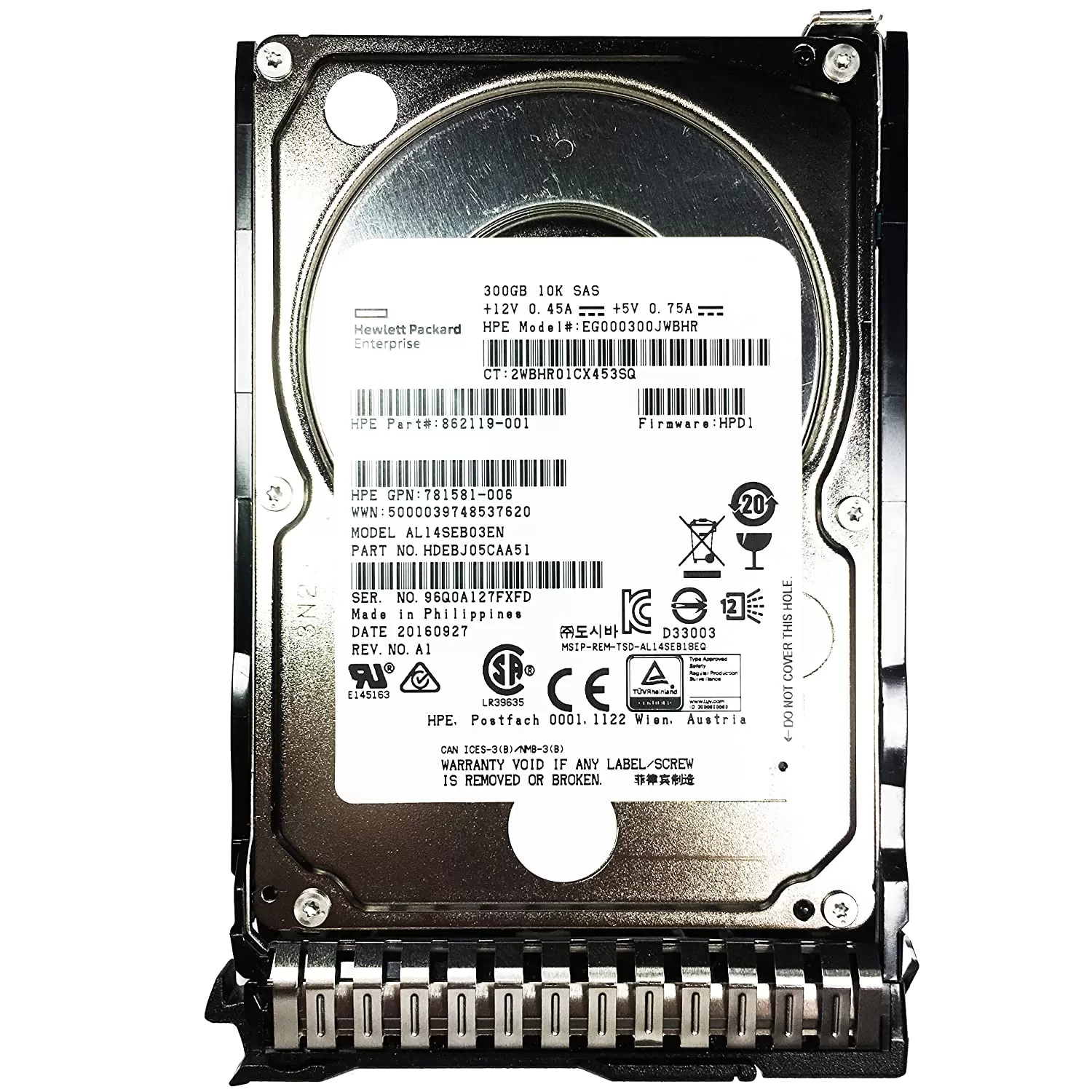 Shop HP SFF Hard Disk at Xfurbish | 300GB Hard Disk in