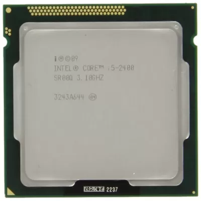 Intel Core 2400 i5 3.1 GHz 6 MB Cache LGA 1155 Quad-Core Processor