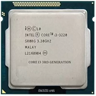 Intel I3 3rd Gen 3.3 GHZ CPU Processor