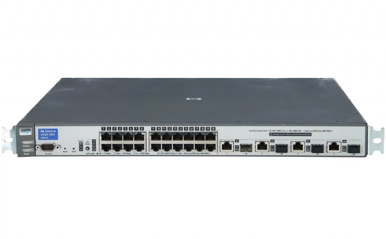Shop HP ProCurve 2824 24 Port Managed Switch J4903A online in India