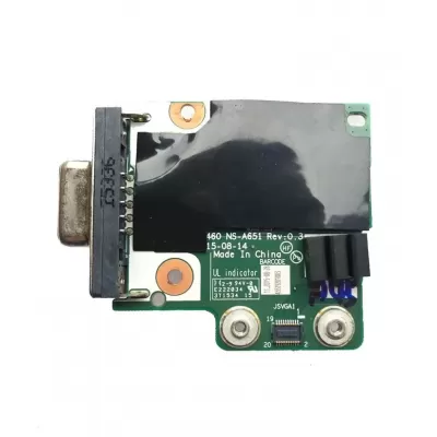 OEM Genuine Lenovo Thinkpad L450 Power Button VGA Port Cable Board