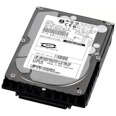 Fujitsu 147GB 10K RPM 3.5 Inch U320 SCSI Hard Disk MAP3147NC
