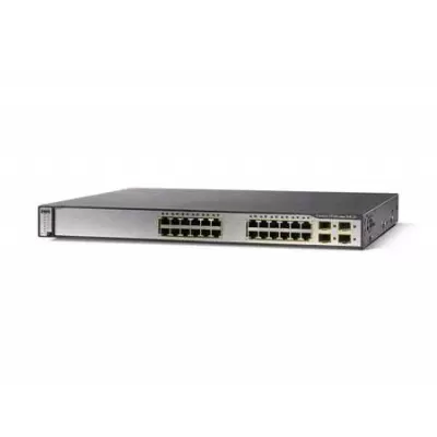 Cisco Catalyst WS-C3750G-24TS-S 24Ports Managed Switch