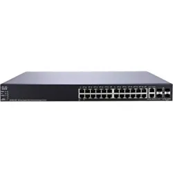Cisco SG500-28P 28-port Gigabit PoE Stackable Managed Switch