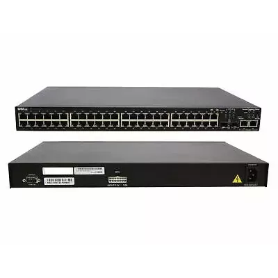 Dell power connect 3448 48 port maged network switch 0TJ930