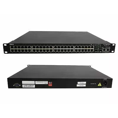 Dell power connect 3448P 48 port poe managed switch 0YJ330