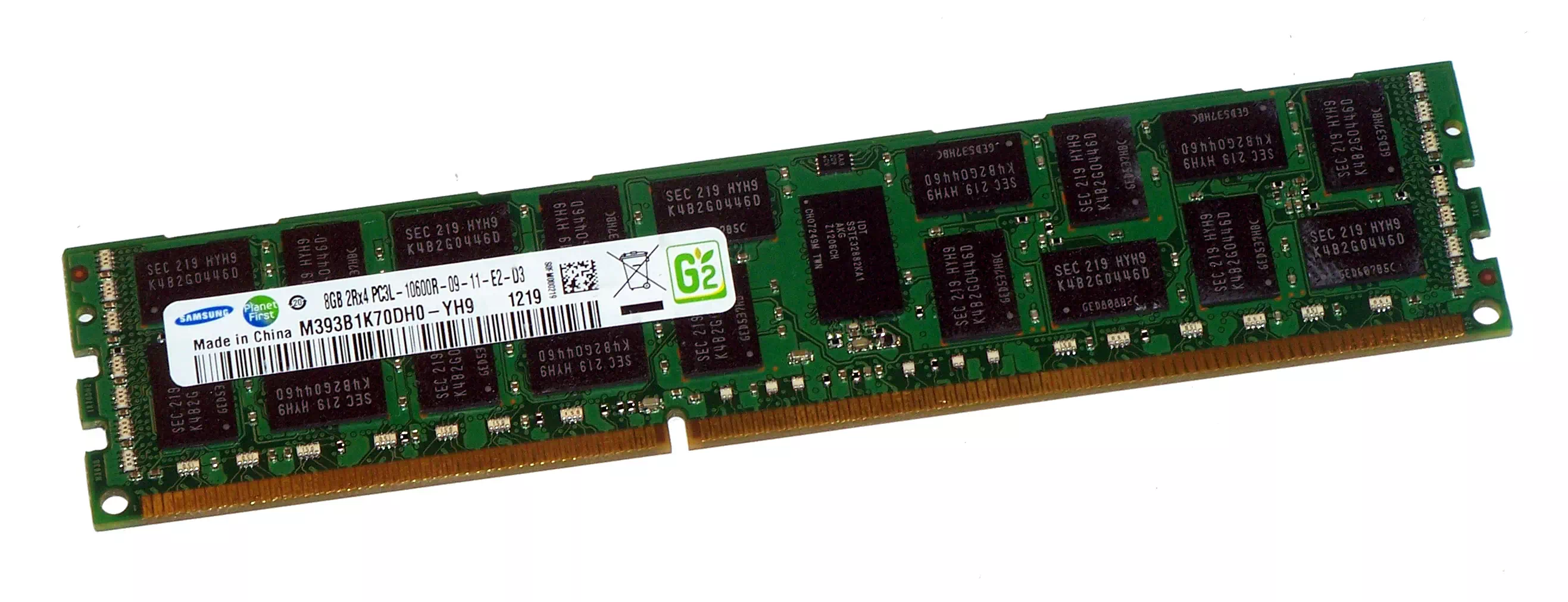Samsung 8gb m393B1K70DH0-YH9 PC3L-10600r ddr3 ram