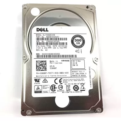 Dell AL13SEB300 300GB 10K RPM 2.5 Inch 6Gbps SAS Hard Disk OMTV7G/MTV7G