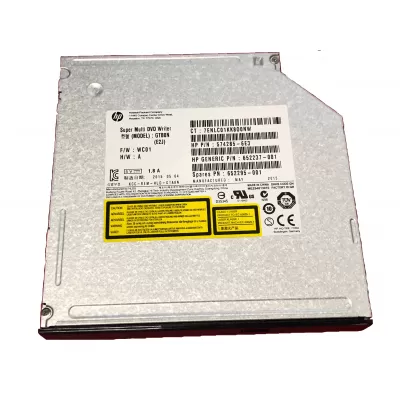 HP 652295-001 652237-001 12.7 mm Slim SATA Port 8X DVD RW Internal Drive