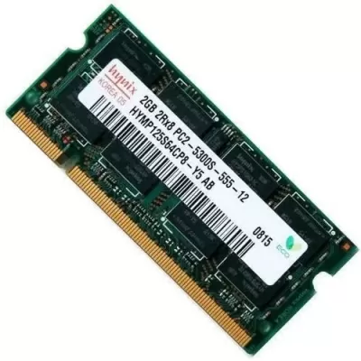 Hynix 2GB 2Rx8 Laptop RAM PC2-5300S-555-12