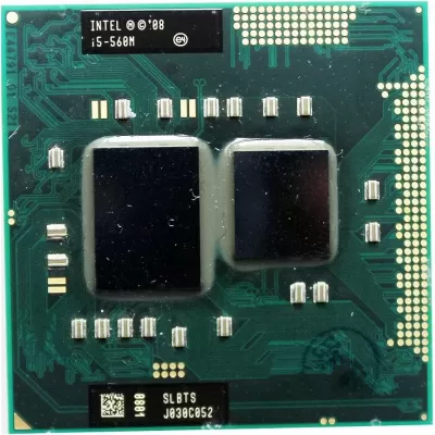 Intel Core i5-560M SLBTS Laptop Processor Socket G1 PGA988 2.66Ghz 3MB 2.5 GT/s