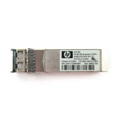 HP 8GB SFP plus Transceiver Module AJ716A 468507-001