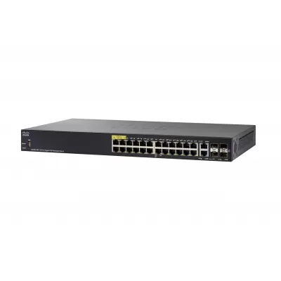 Cisco SG500-28P 28 Port Gigabit POE 500 Series Stackable Managed Switch
