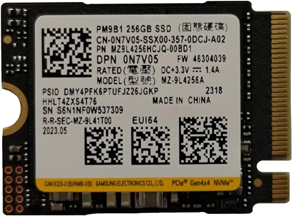 M.2 NVMe SSD 256GB 5個セット SAMSUNG PM9C1a Samsung launches new desktop gumstick SSD – Blocks and Files
