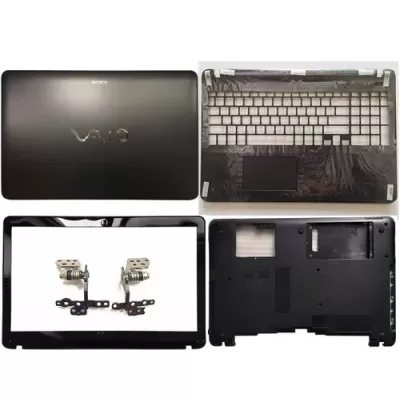 Sony Vaio SVF152A1WW LCD Top Cover Bezel Hinges Touchpad palmrest with Bottom Base Full Body