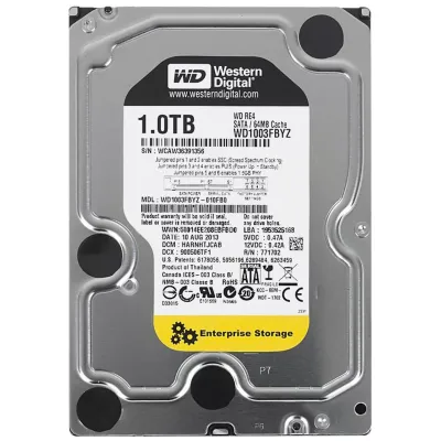 Western Digital 1TB 7200RPM SATA 6Gbps 64MB Cache 3.5 inch Hard Drive WD1003FBYZ-010FB0