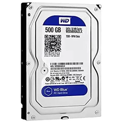 Western Digital 64MB 7200 RPM 500GB 6Gbps 3.5 Inch SATA Hard Disk WD5000AZLX