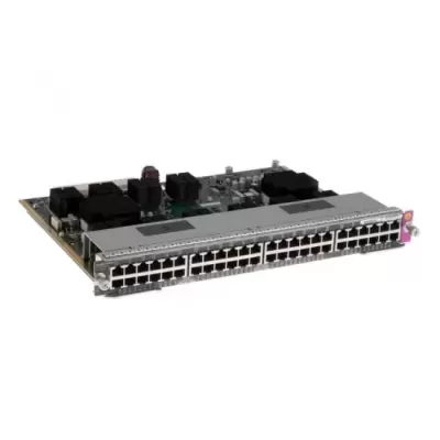 Cisco Catalyst 4500 E-Series 48-Port POE 802.3AF 10/100/1000 RJ45 Switch WS-X4648-RJ45V-E