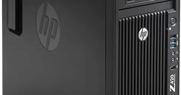 HP Z420 4 core 16GB Ram 500GB HDD 1GB Graphics card Workstation