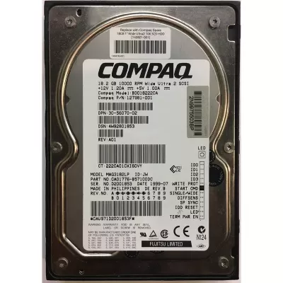Compaq 18GB 10K RPM 3.5 Inch USCSI HDD