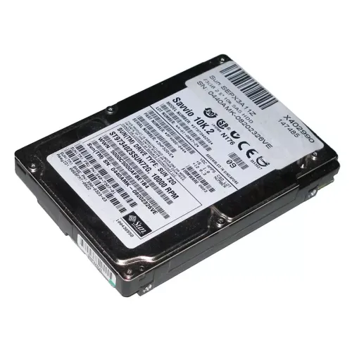SUN 73GB 10K RPM 3G 2.5 Inch SAS HDD 390-0376-02 540-6611-01 SUN 73GB 10K RPM 3G 2.5 Inch SAS HDD 390-0376-02 540-6611-01