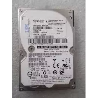 IBM 146gb 10k rpm 6g 2.5 Inch SAS Hard Disk Drive HUC103014CSS600 42D0636