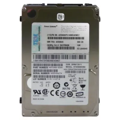 IBM 300gb 10k 6g 2.5" sas hdd 42D0630 42D0628