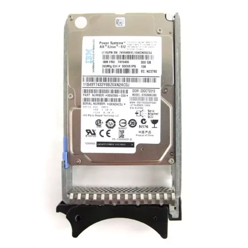 IBM 300gb 15k sas 2.5inch hdd74Y6496 IBM 300gb 15k sas 2.5inch hdd74Y6496