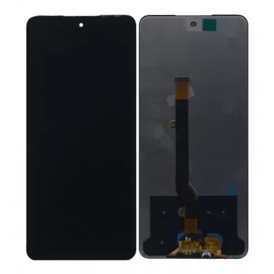 LCD with Touch Screen for Infinix Hot 11s X6812 - Black (Display Glass Combo Folder)