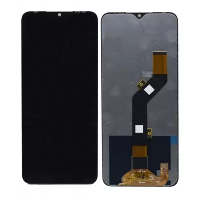 LCD with Touch Screen for Infinix Smart 4 Plus X680 - Black (Display Glass Combo Folder)