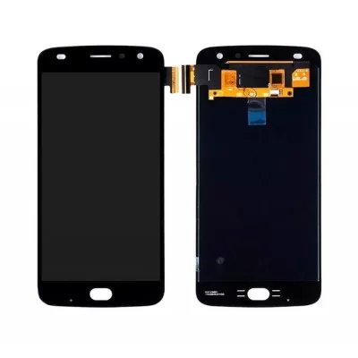 LCD with Touch Screen for Motorola Moto Z2 Play - Black (Display Glass Combo Folder)