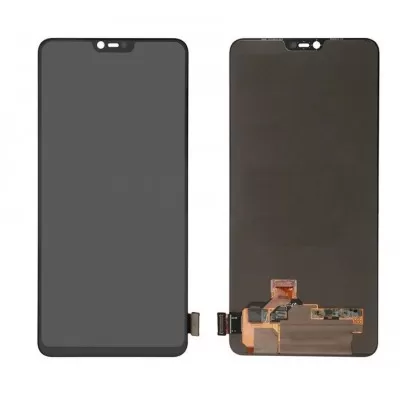 LCD with Touch Screen for Oppo R15 Pro - Black (Display Glass Combo Folder)