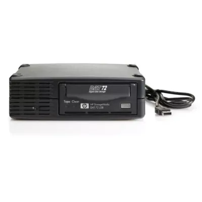 HP storageworks DAT72 USB external tape drive DW027A