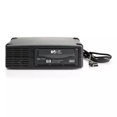 HP Storageworks DDS4 USB External Tape Drive DW023A-60005 HP Storageworks DDS4 USB External Tape Drive DW023A-60005
